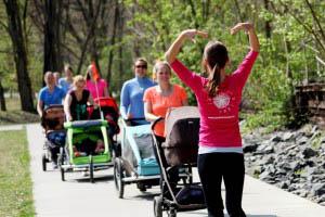 Outdoor Fitness für Mütter in Jena