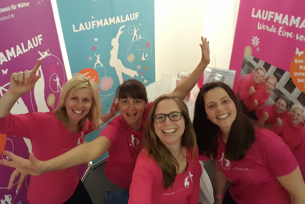 LAUFMAMALAUF auf der Babywelt Messe Frankfurt