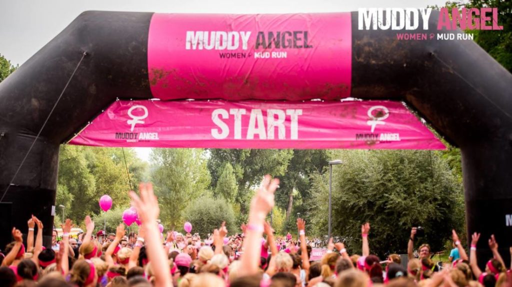 Muddy Angels Run Start