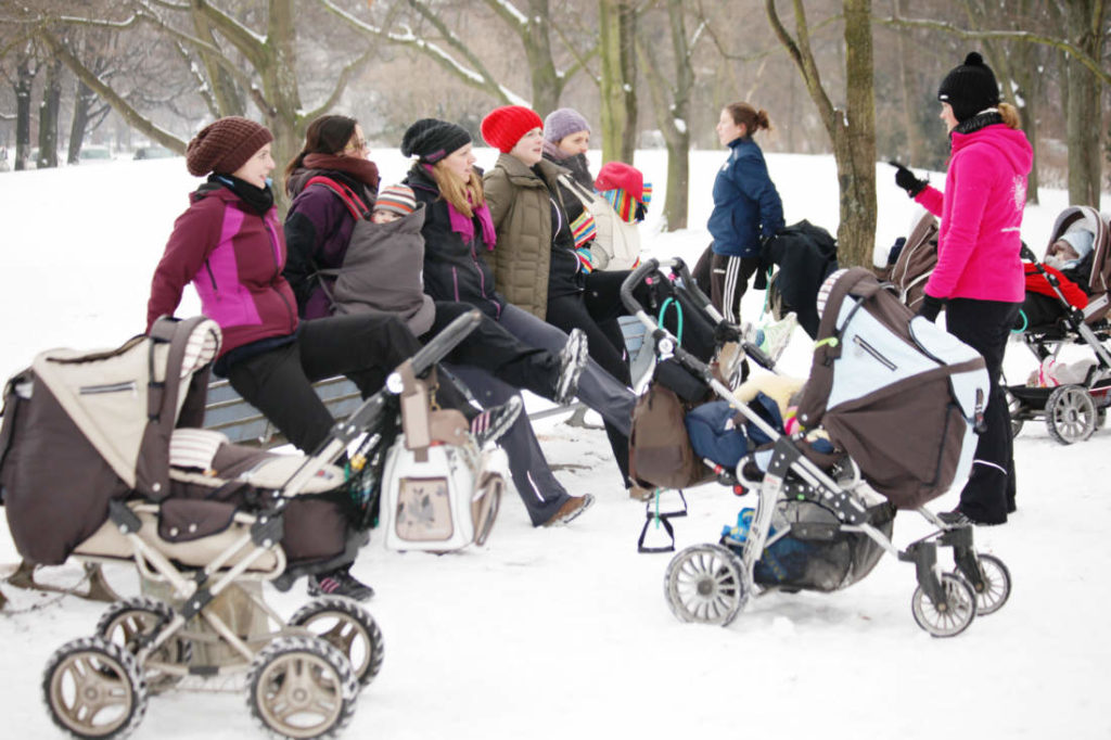 LAUFMAMALAUF-Kurs im Winter