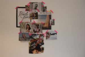LAUFMAMALAUF Vision Board- zweiter Schritt- persönliche Bilder