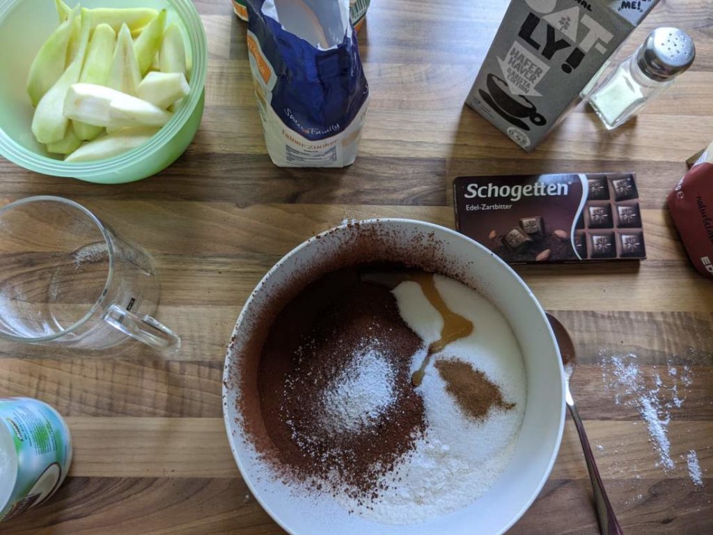 Herbstlicher Schokokuchen mit Birne - perfekt für diese Jahreszeit ...